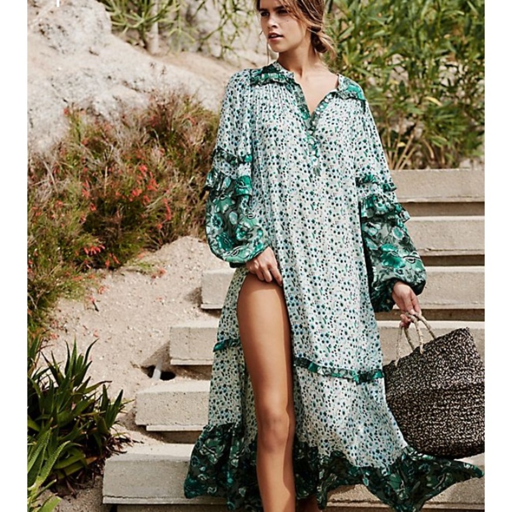 Spell and the Gypsy Winona Boho Maxi Dress/ small